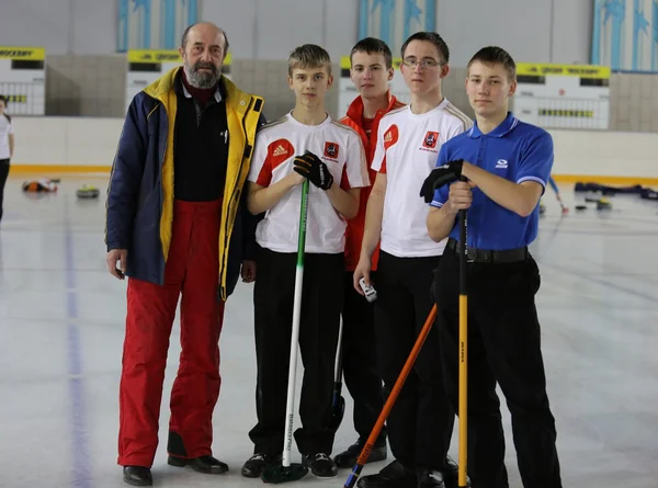 Eisstockschießen — Stockfoto