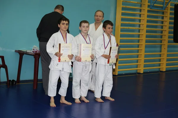 Luta, judo. — Fotografia de Stock