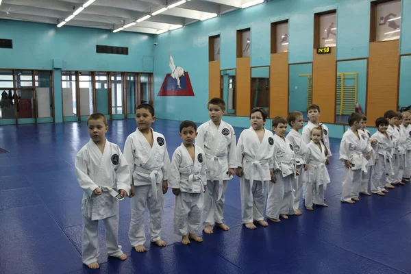 Karate dövüş — Stok fotoğraf