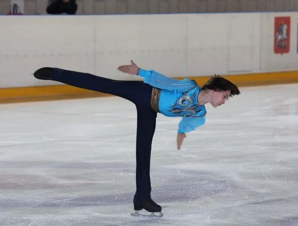 Kunstschaatsen in ijs arena Stockfoto