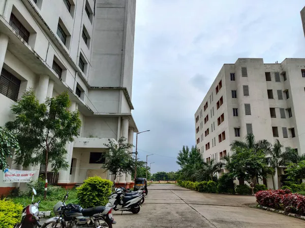 Gulbarga Karnataka Hindistan Eylül 2021 Esic Hastanesinin Tıbbi Kolaj Tesislerinin — Stok fotoğraf