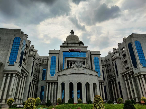 Gulbarga Karnataka India 2021 Stock Photo Esic Hospital Medical Colororage — 스톡 사진