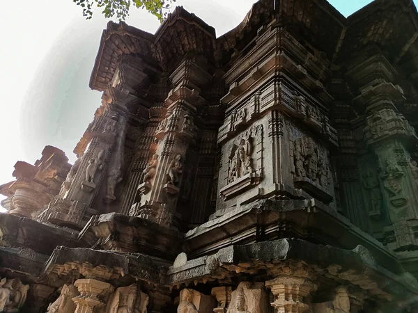Lagerfoto Yttre Syn Gamla Kopeshwar Mahadev Templet Khidrapur Maharashtra Indien — Stockfoto