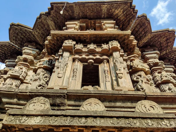 Lagerfoto Yttre Syn Gamla Kopeshwar Mahadev Templet Khidrapur Maharashtra Indien — Stockfoto