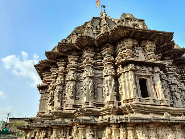 Eski Kopeshwar Mahadev Tapınağı Nın Khidrapur Maharashtra Nın Hindistan Dış — Stok fotoğraf