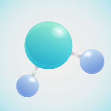 soyut küreler, molekül, daireler