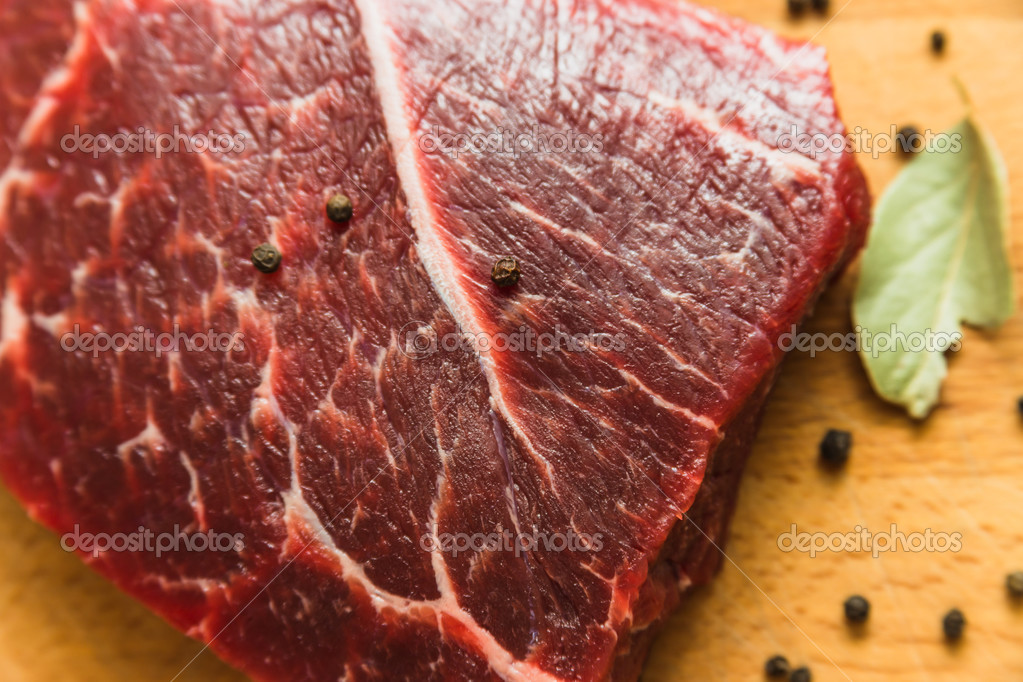 raw beef