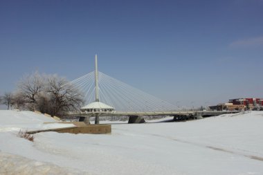 Provencher Bridge, Winnipeg clipart