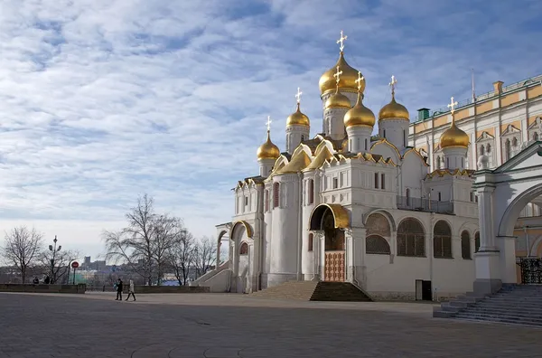 Moskva, Kreml, Blagovesjtjensk katedralen. Stockfoto