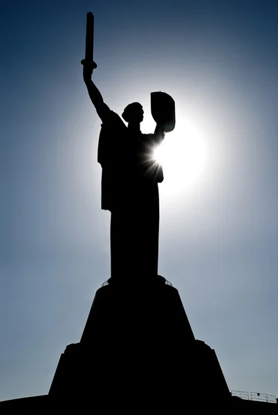 Statue de la Patrie à Kiev — Photo
