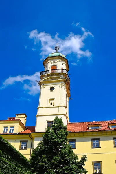 Astronomische toren in klementinum — Stockfoto