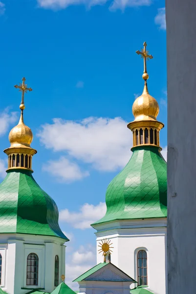 The dome of St. Sophia cathedral — Stock Photo, Image