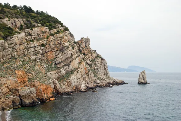Krim zomer zee landschap — Stockfoto
