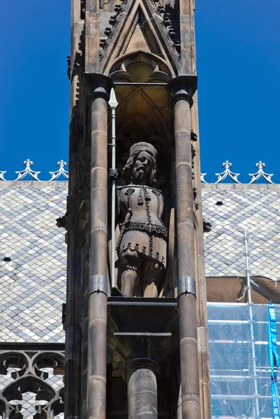 Dekoration av st. vitus-katedralen, Prag — Stockfoto