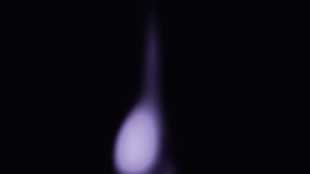 Gas stove being turned on isolated on black background. Natural gas deficit concept. Full HD slow motion video.