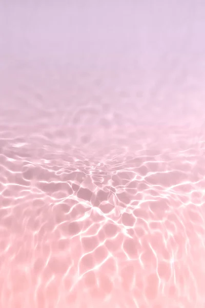 Serum Water Texture Close Light Purple Pink Gradient Water Background — Foto Stock