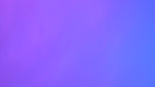 Neon Blue Pink Purple Water Gradient Texture Drops Splashes Waves — Stock video