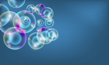 mavi soyut bavkground