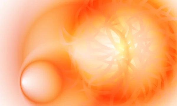 Abstrakter Hintergrund in Orange — Stockvektor