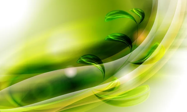 Fundo abstrato verde —  Vetores de Stock