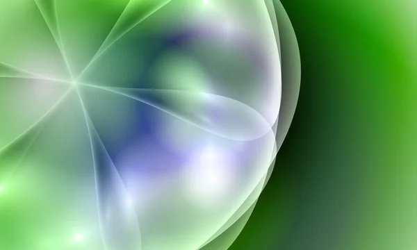 Groene abstracte vectorachtergrond — Stockvector