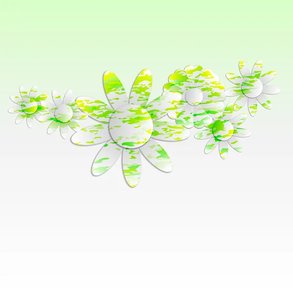 Tiivistelmä kukkia tausta — vektorikuva