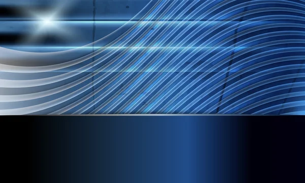Blauer abstrakter Vektorhintergrund — Stockvektor