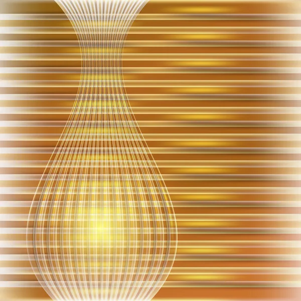 Fundo abstrato dourado — Vetor de Stock