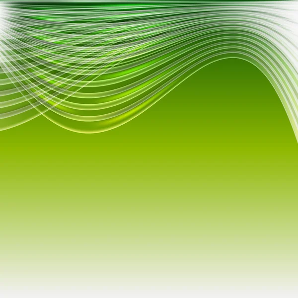 Fondo abstracto verde — Vector de stock