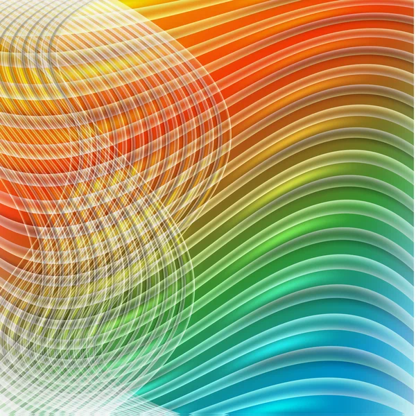 Vector abstracte regenboog achtergrond — Stockvector