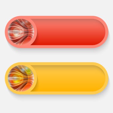 pembe ve sarı düğmesi