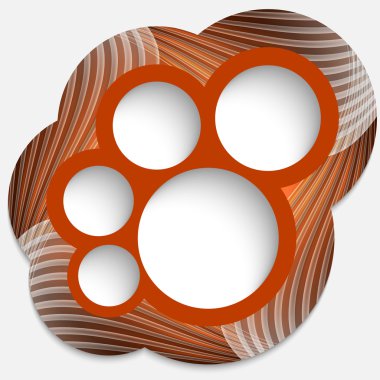 soyut dairesel çerçeve