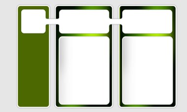 metin için üç kare