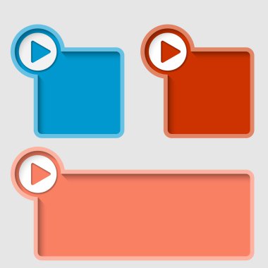 renkli metin çerçevesi için herhangi bir metin ok ile