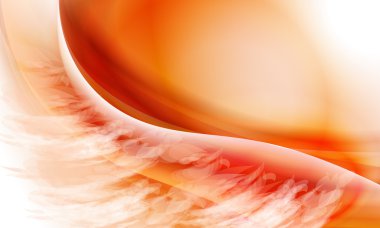 Kırmızı ve turuncu vektör arka plan