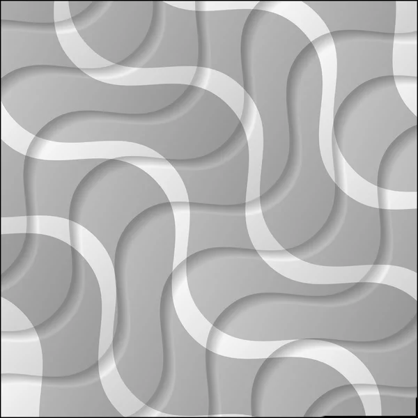 Grijze vector abstracte achtergrond met pantiles — Stockvector