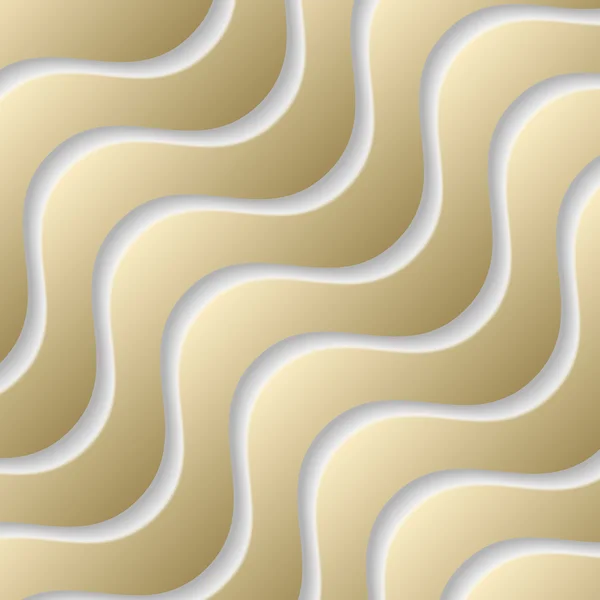 Moderne vector abstracte achtergrond met gouden pantiles — Stockvector