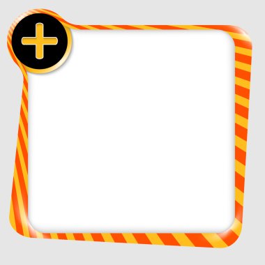 artı işareti ile herhangi bir metin için vektör boş kutu