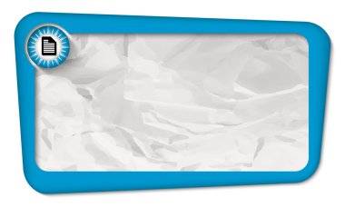 Kağıt doku ve belge simgesi ekleme metin kutusu