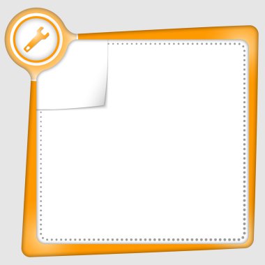 somun anahtarı ile metin girmek için metin kutusu