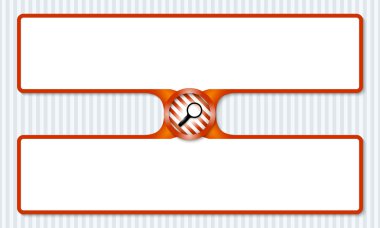 Büyüteç ile metin girmek için iki kutu