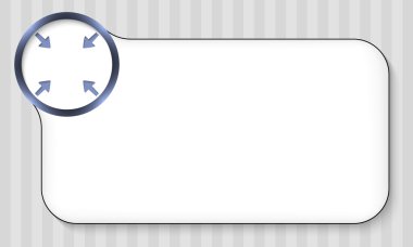 oklar ile herhangi bir metin çerçevesi
