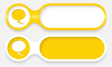 konuşma balonu ile metin girmek için iki düğme