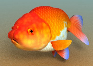 Rantyu Balığı. 3d illüstrasyon
