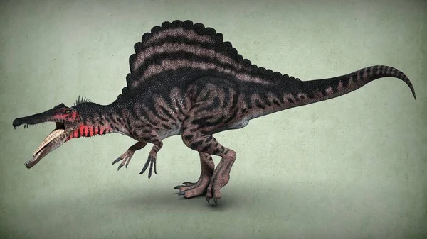 Antiguo Dinosaurio Extinto Ilustración — Foto de Stock