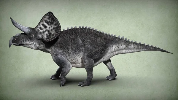 Oude Uitgestorven Dinosaurus Illustratie — Stockfoto