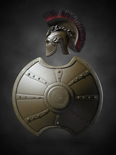 Armor Ancient Roman Warrior Illustration — Stock Photo, Image