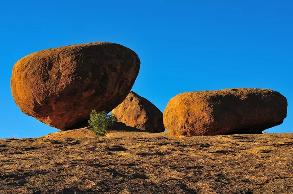 Zonsopgang op ameib, Namibië — Stockfoto