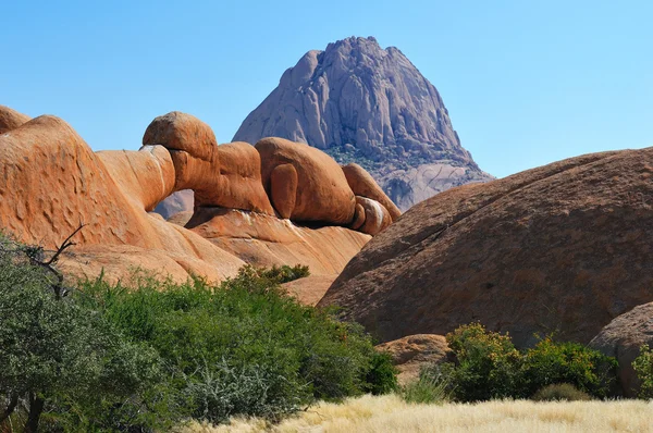 桥，spitzkoppe 纳米比亚 — 图库照片