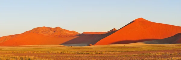 Namib panorama in de buurt van sossusvlei, Namibië — Stockfoto